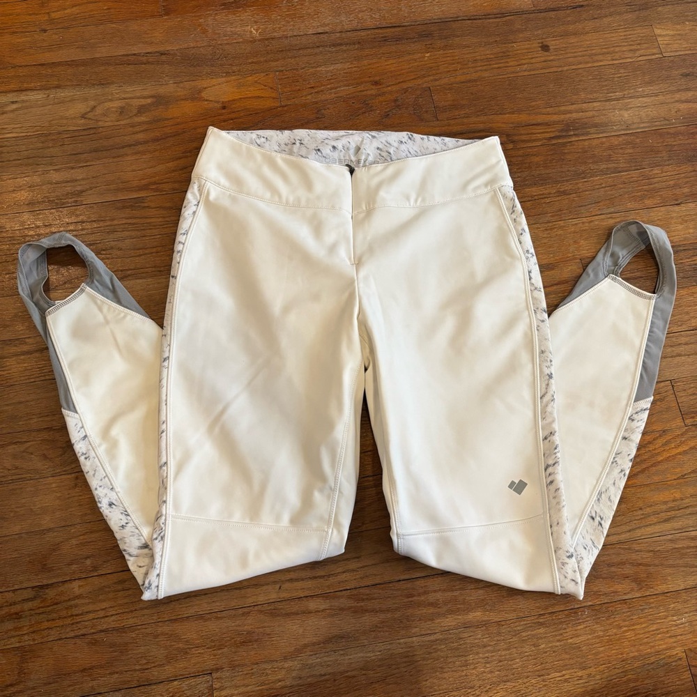 White Obermeyer Ski tights